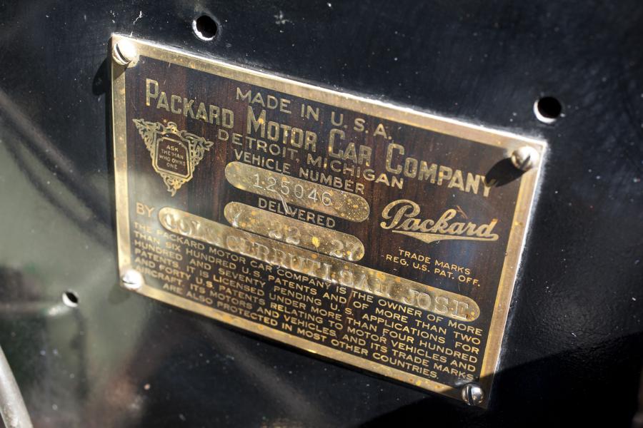  Packard Six Model 533 Phaeton 1928 года  (фото 12 из 13)
